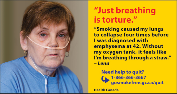 Canada 2012  Health Effects lung - lived experience, emphysema -eng